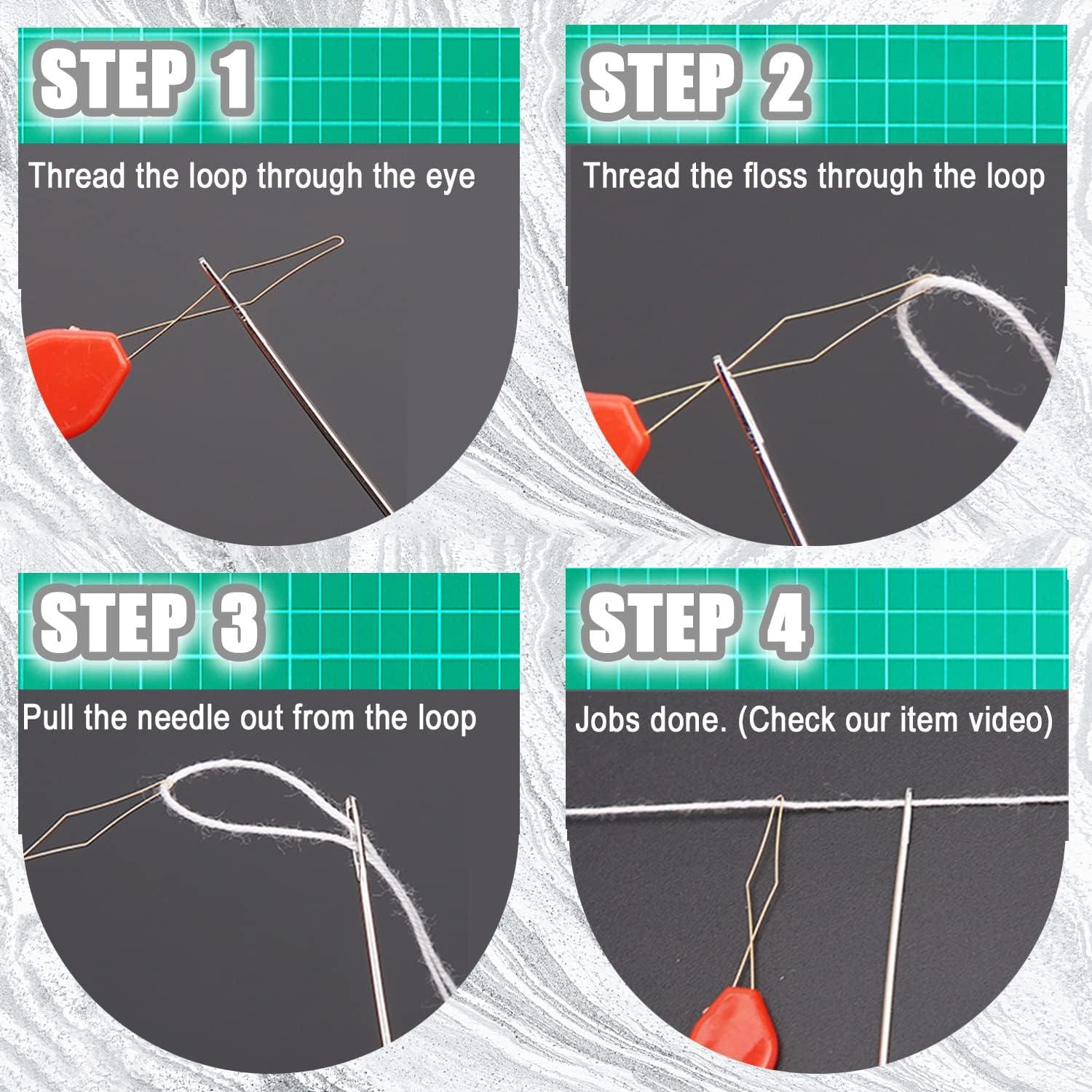 Enhebradores de Agujas PARTSPOWER - Paquete de 20 Herramientas