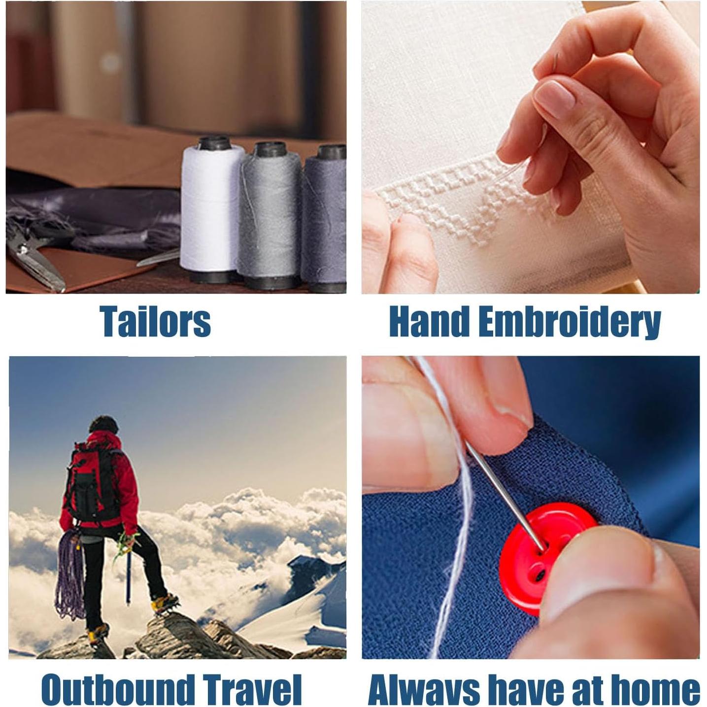 Kit de Enhebradores de Agujas Jneoace 38 Pcs con Caja