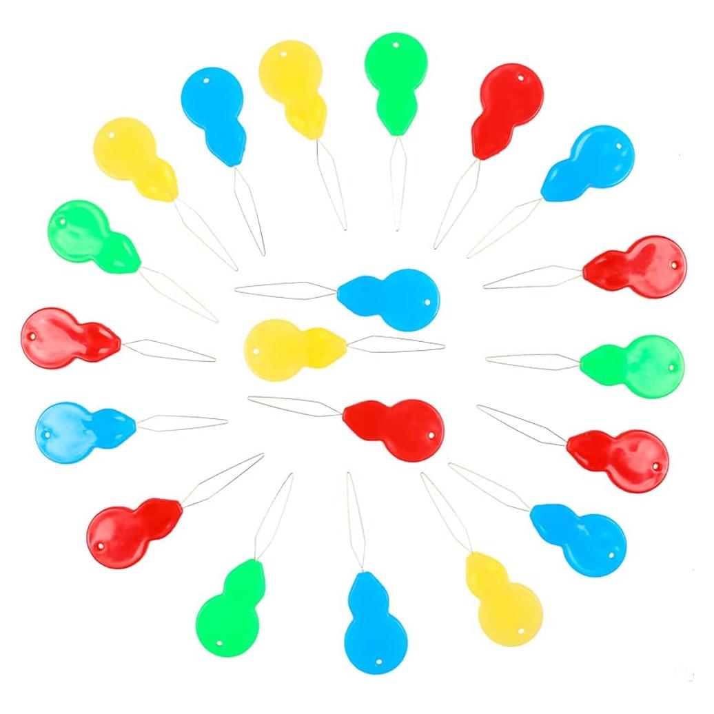 Enhebradores de Aguja de Plástico Eketirry - 50 Piezas