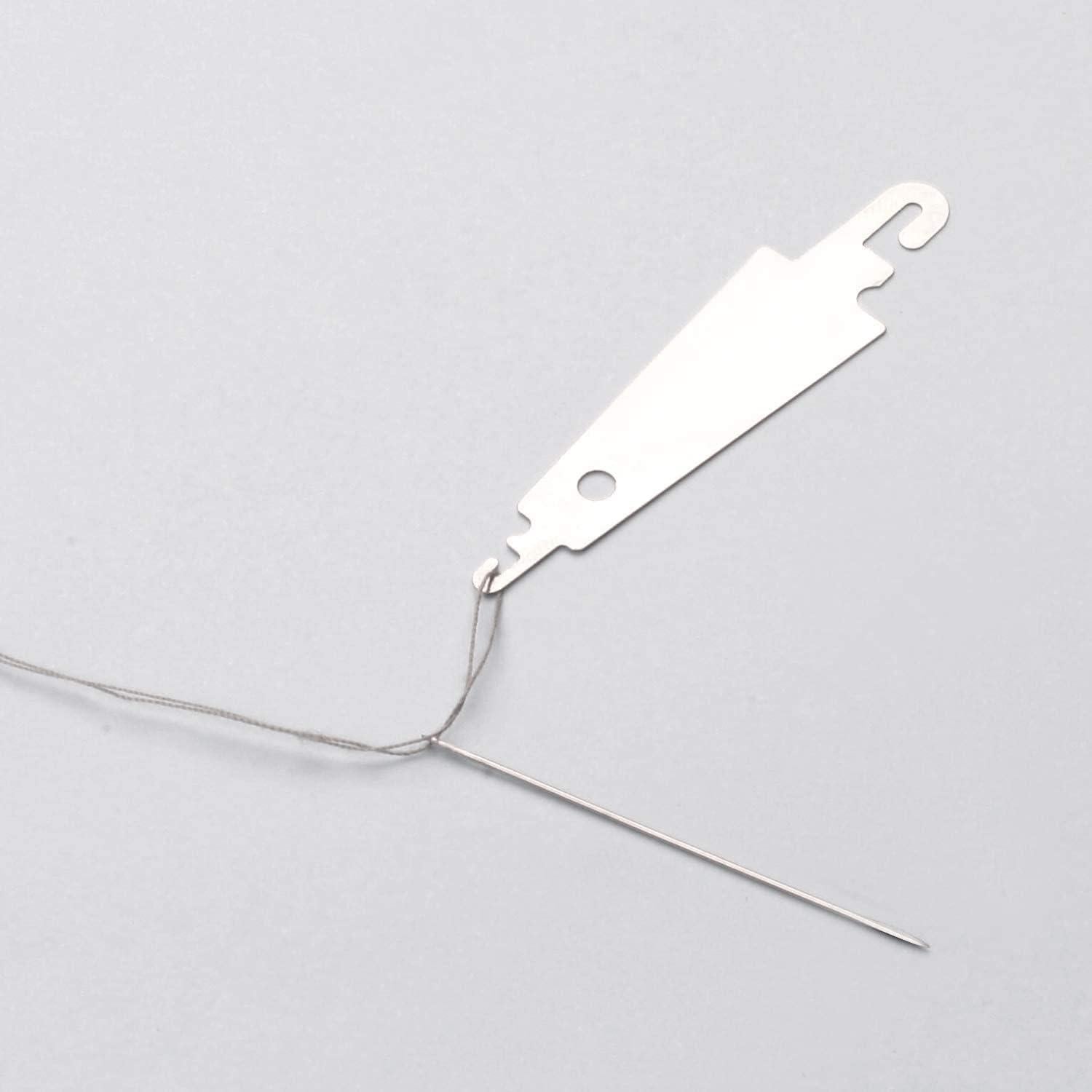 60 Enhebradores de Agujas de Acero Inoxidable Phinus - Costura DIY