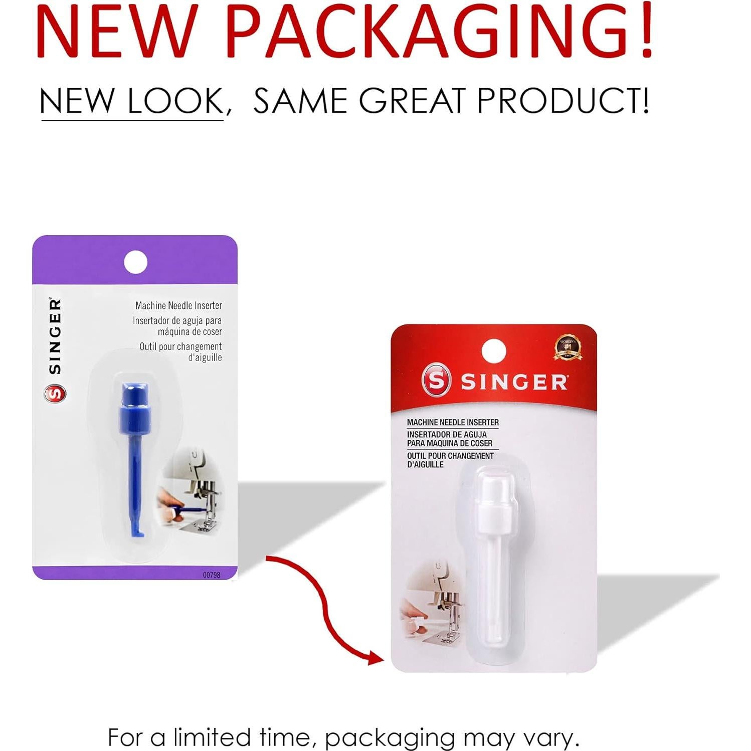 Inserto de Agujas para Máquina de Coser Singer 00798 Azul