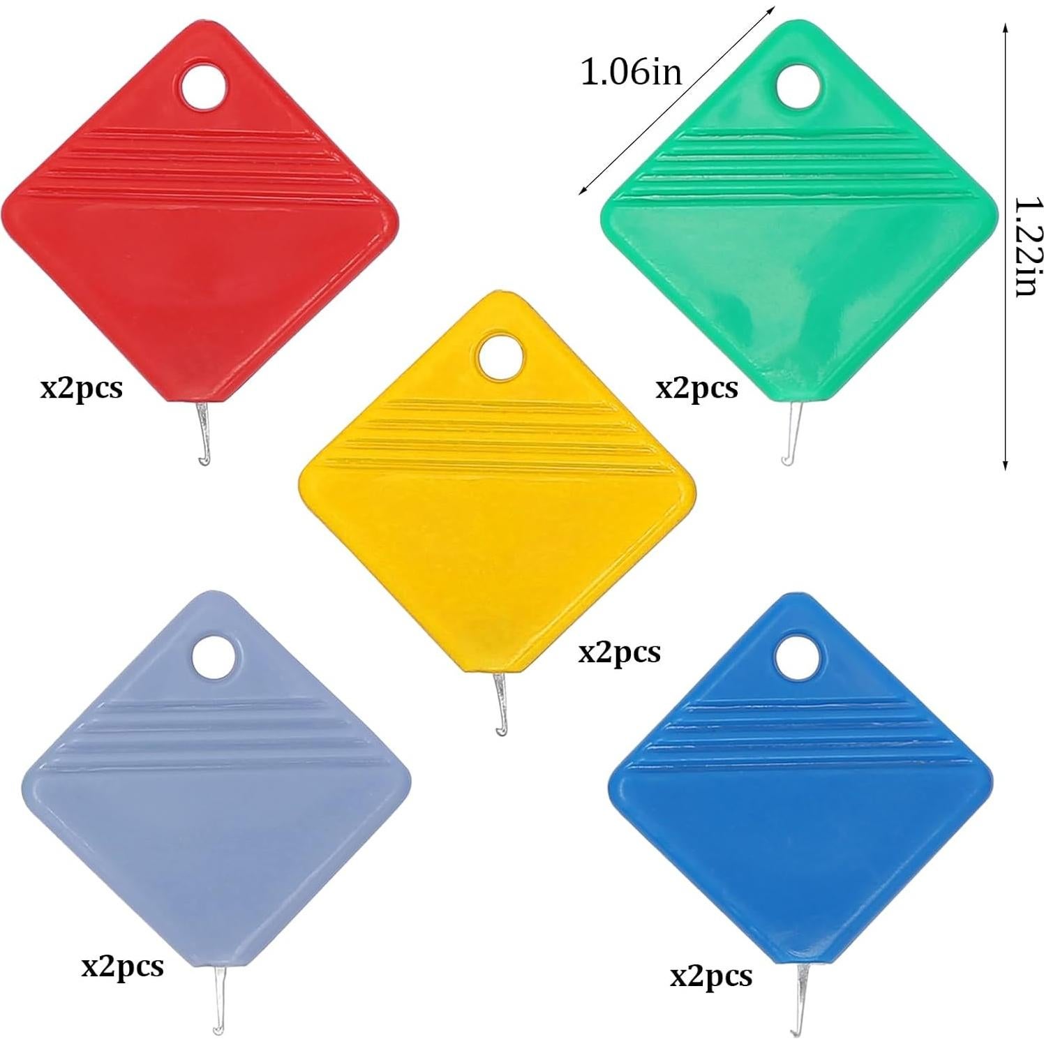 10 Piezas Enhebrador Automático de Agujas Heqxwl - Fácil Uso