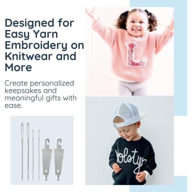 Agujas de Ojo Grande Premium Little Hooligans - 6 Piezas