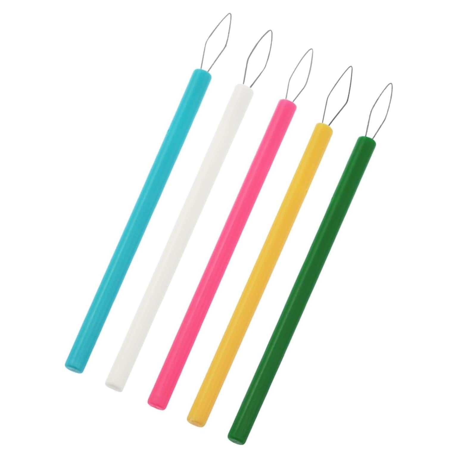 Enhebrador de Aguja Cilíndrico Multicolor Yyangz - 20 Pcs