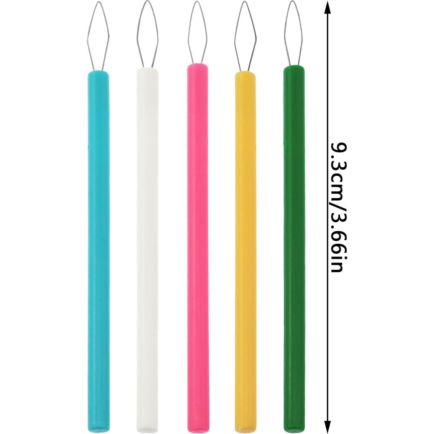 Enhebrador de Aguja Cilíndrico Multicolor Yyangz - 20 Pcs
