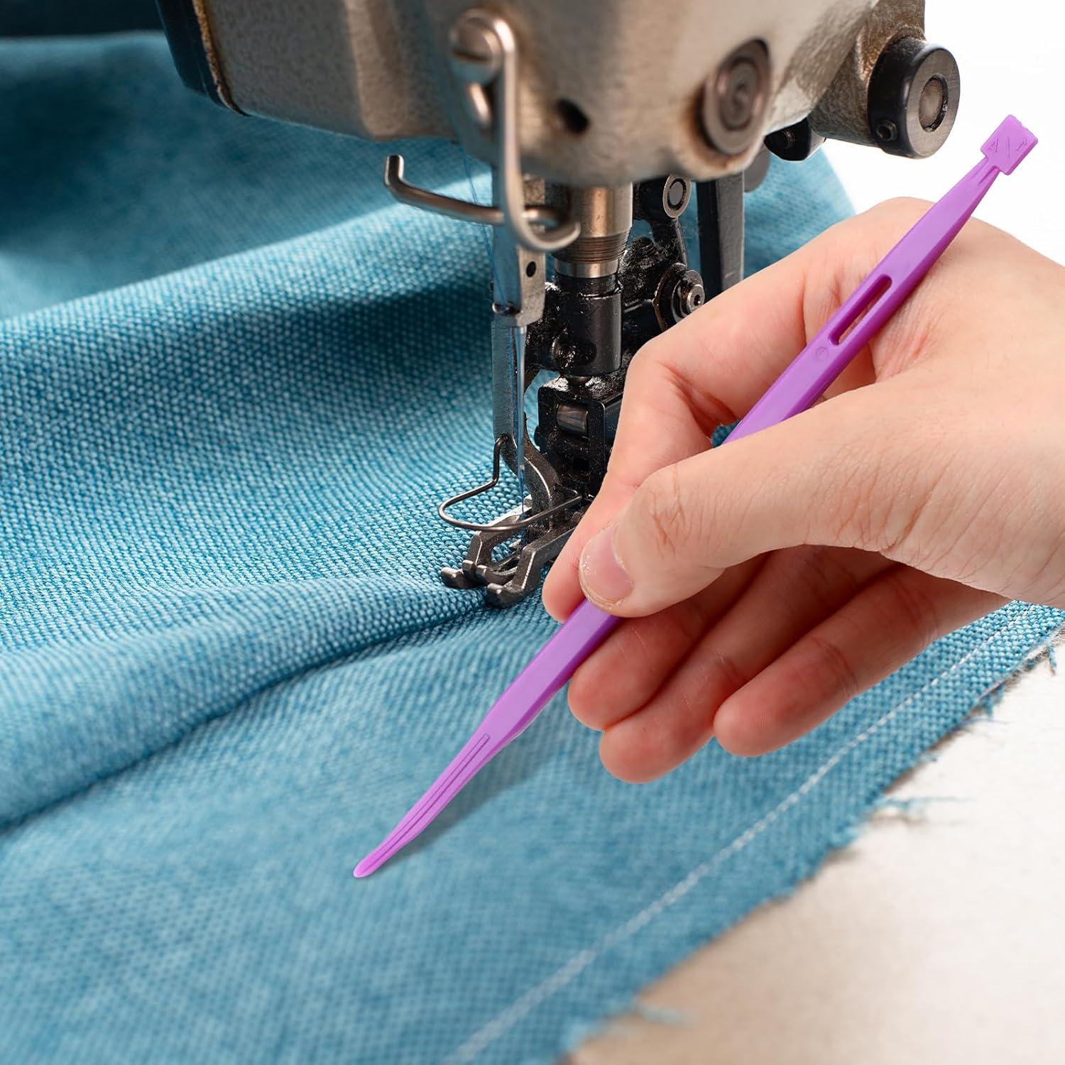 Set de Costura 4 Piezas Larrel - Enhebradores y Estuche Morado