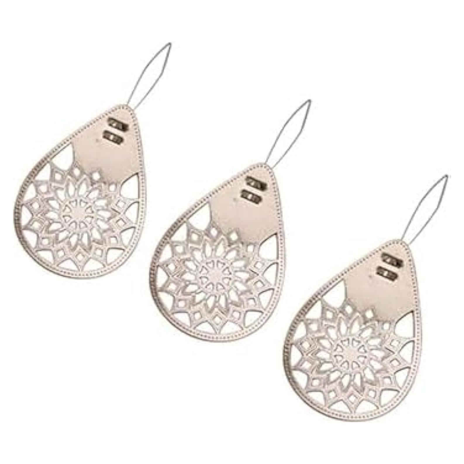 Juego de Enhebradores de Agujas DPWOUM Oro Rosa 3 Piezas