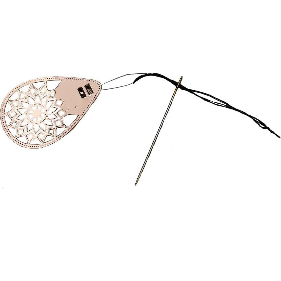 Juego de Enhebradores de Agujas DPWOUM Oro Rosa 3 Piezas