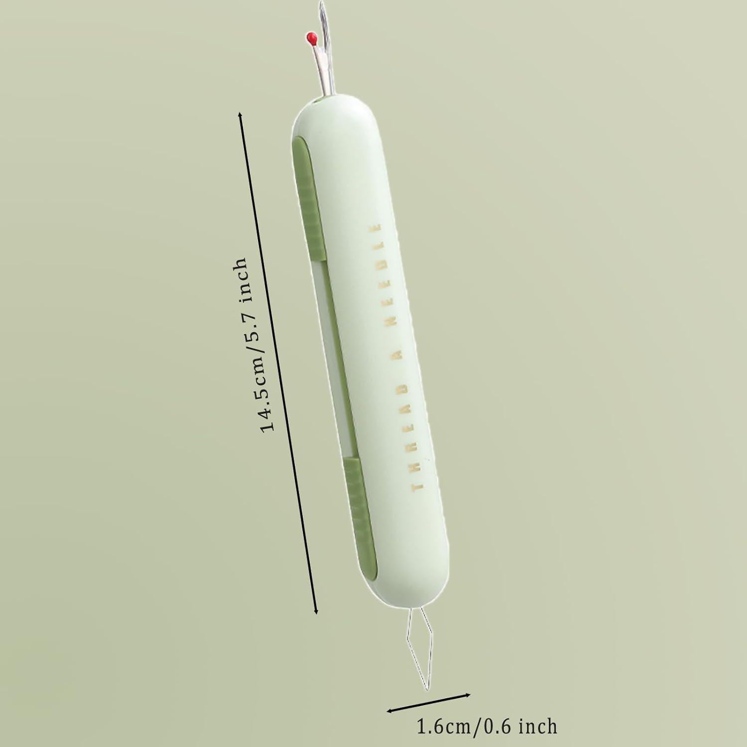 Descosedor y Enhebrador 2-en-1 Hganxiu, Acero Inoxidable