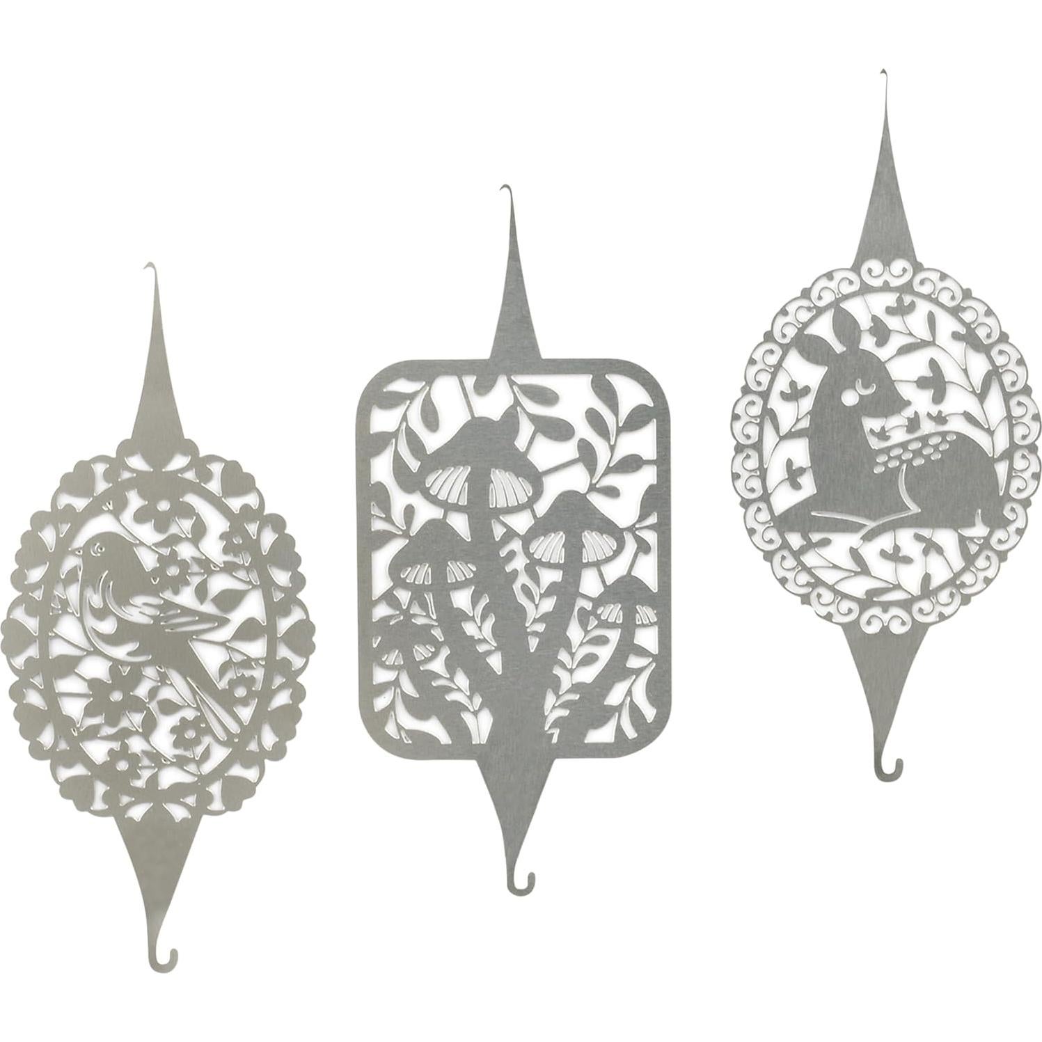 Enhebradores de Aguja Dritz Woodland 3 Piezas Acero Inoxidable