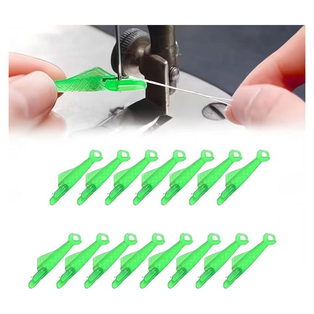 Enhebrador Automático de Agujas DINGHGH - 15 Piezas, Fácil Uso