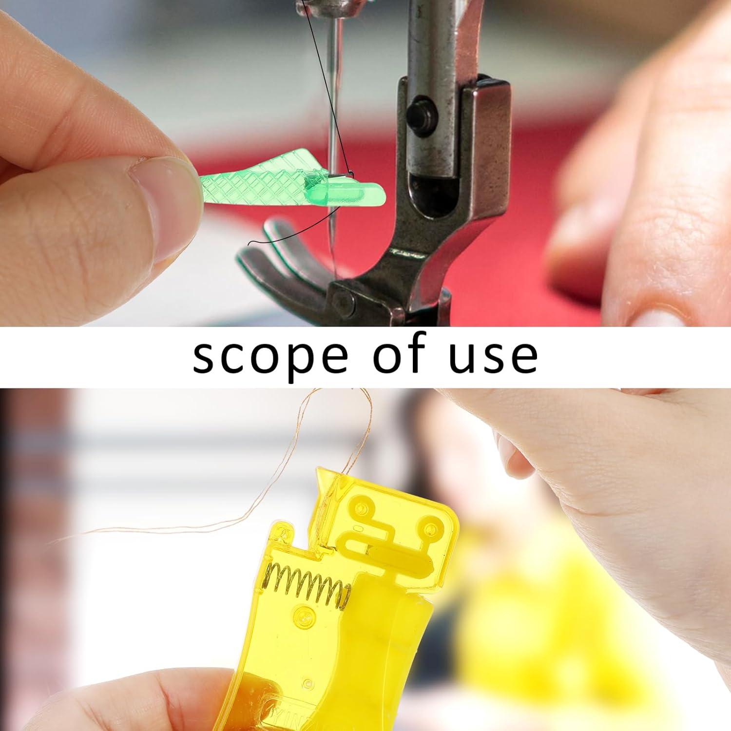 Oruola 12pcs Enhebradores de Agujas para Máquina de Coser