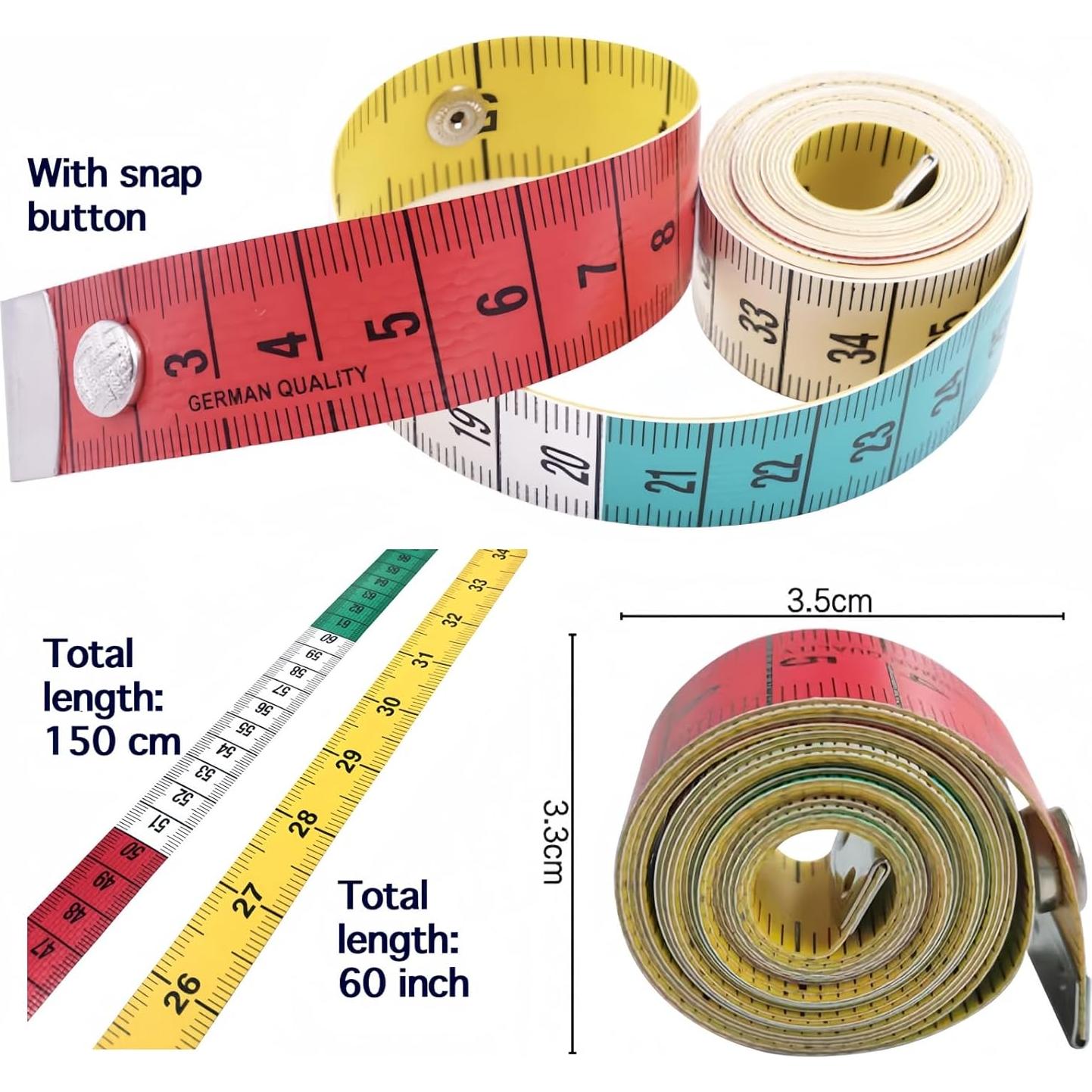 Kit de Costura 3 en 1 HeriNova con Enhebrador y Cinta Métrica