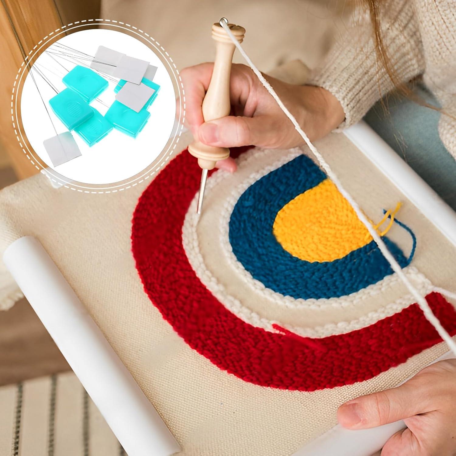 10 Enhebradores de Aguja Larga YQQYG para Bordado 20 cm