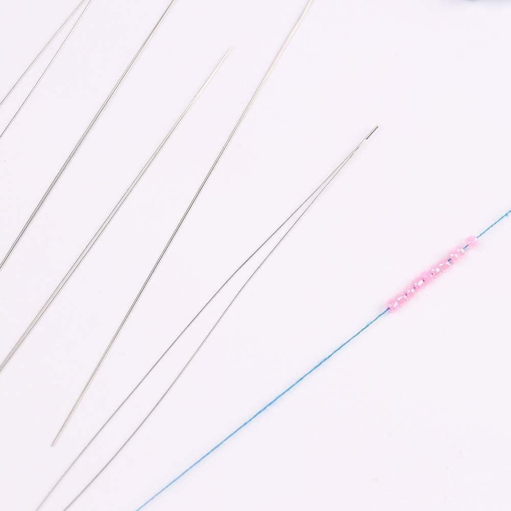 Kits de Agujas para Beading Zlulary 6 Piezas 11.48cm y 12.76cm