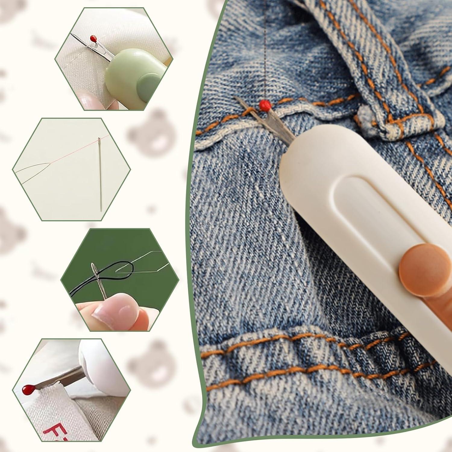 Enhebrador de agujas y descosedor 2 en 1 ROBOHOOK - 3 Piezas