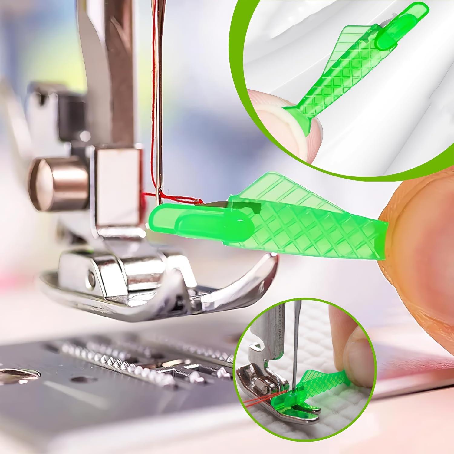 40 Enhebradores de Agujas de Coser JXYT Tipo Boca de Pez