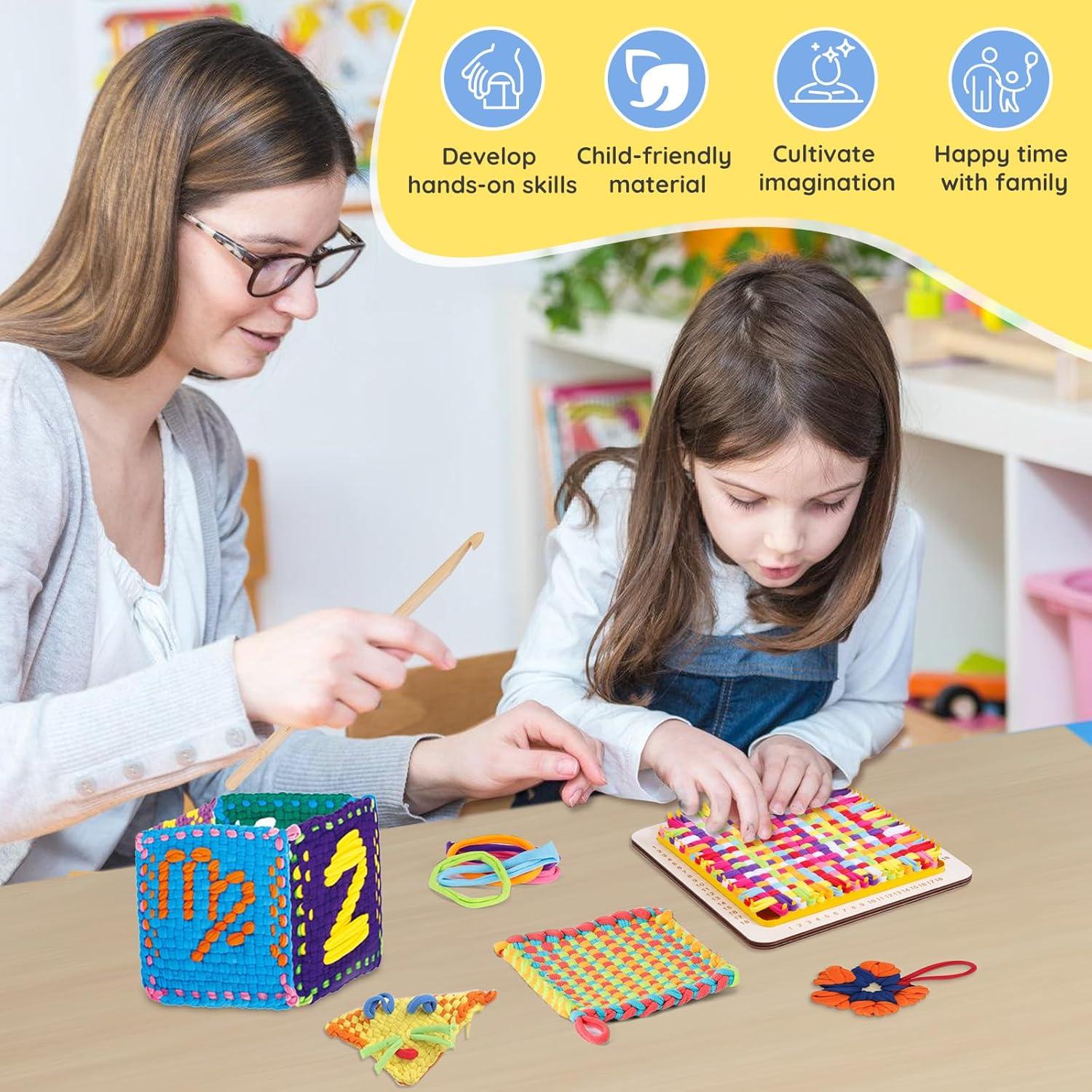 Kit de Telar de Metal DREMTOY 17.78 cm para Manualidades DIY