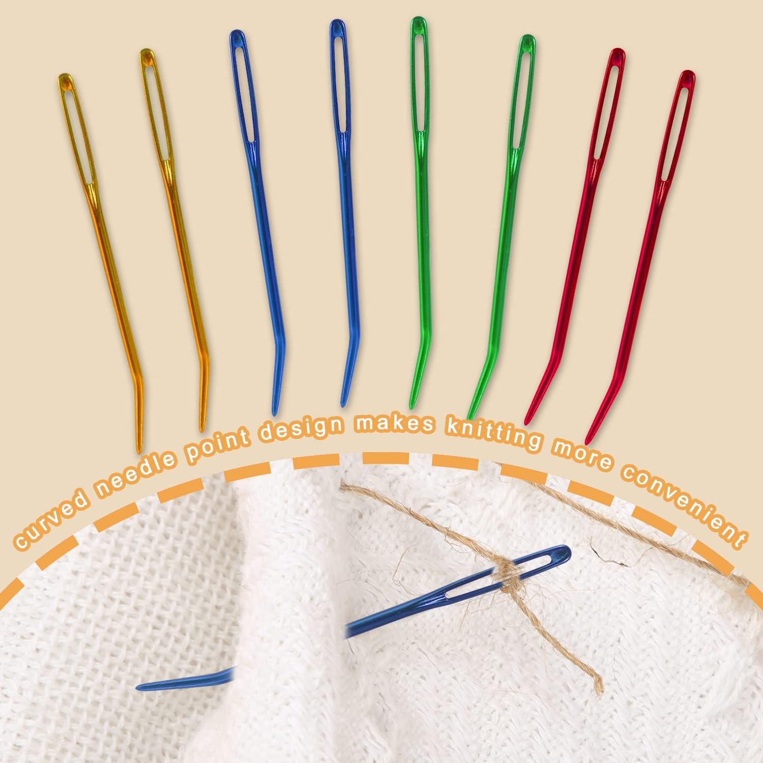 20 Agujas de Darnado SAVITA de Acero Inoxidable con Botellas