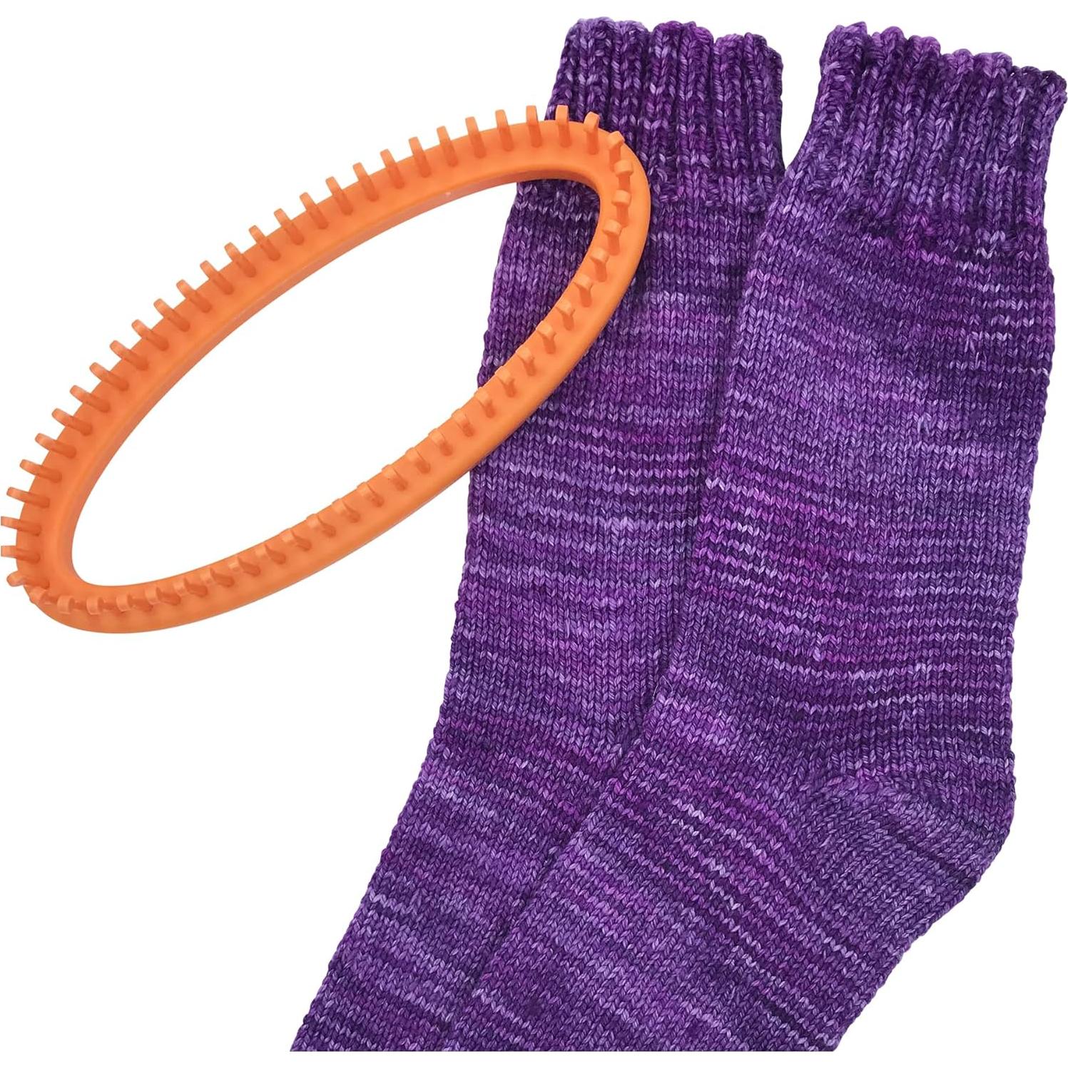 Telar de Calcetines Auténticos - Paquete de 2 Aguja Fina