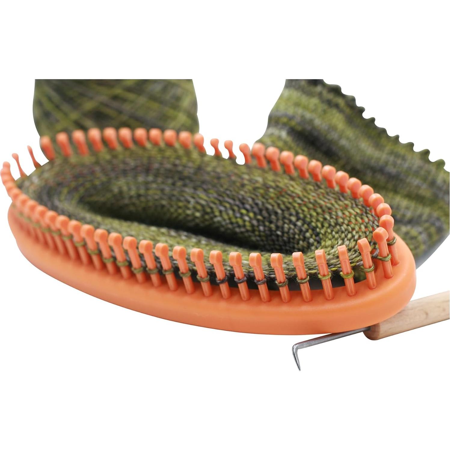 Telar de Calcetines Auténticos - Paquete de 2 Aguja Fina