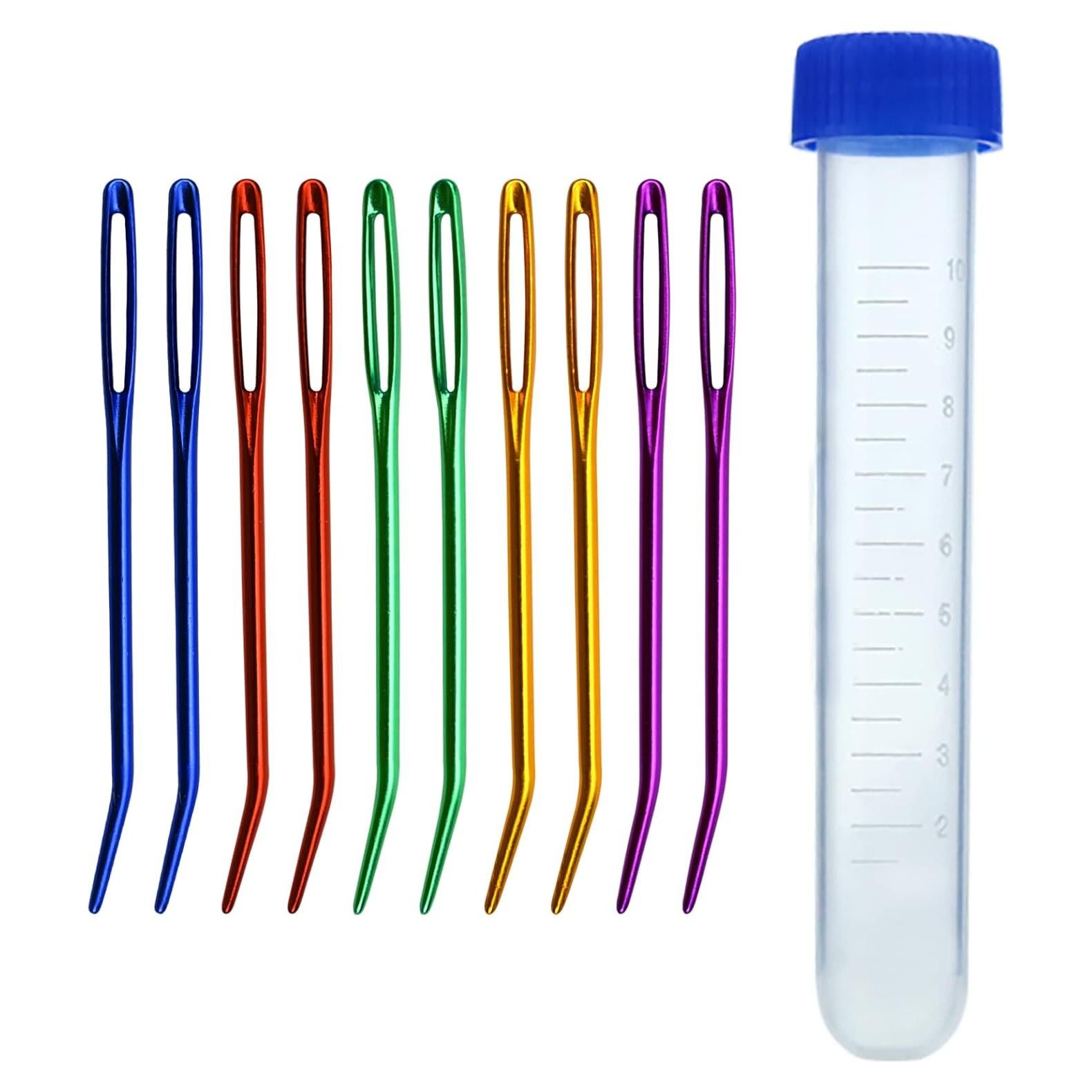 Agujas de Hilo Grande Mygeromon para Tapicería y Tejido - 10 Piezas