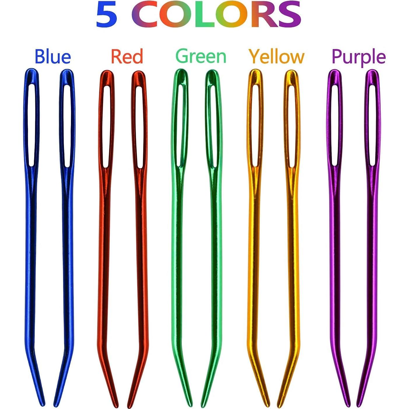 Agujas de Hilo Grande Mygeromon para Tapicería y Tejido - 10 Piezas