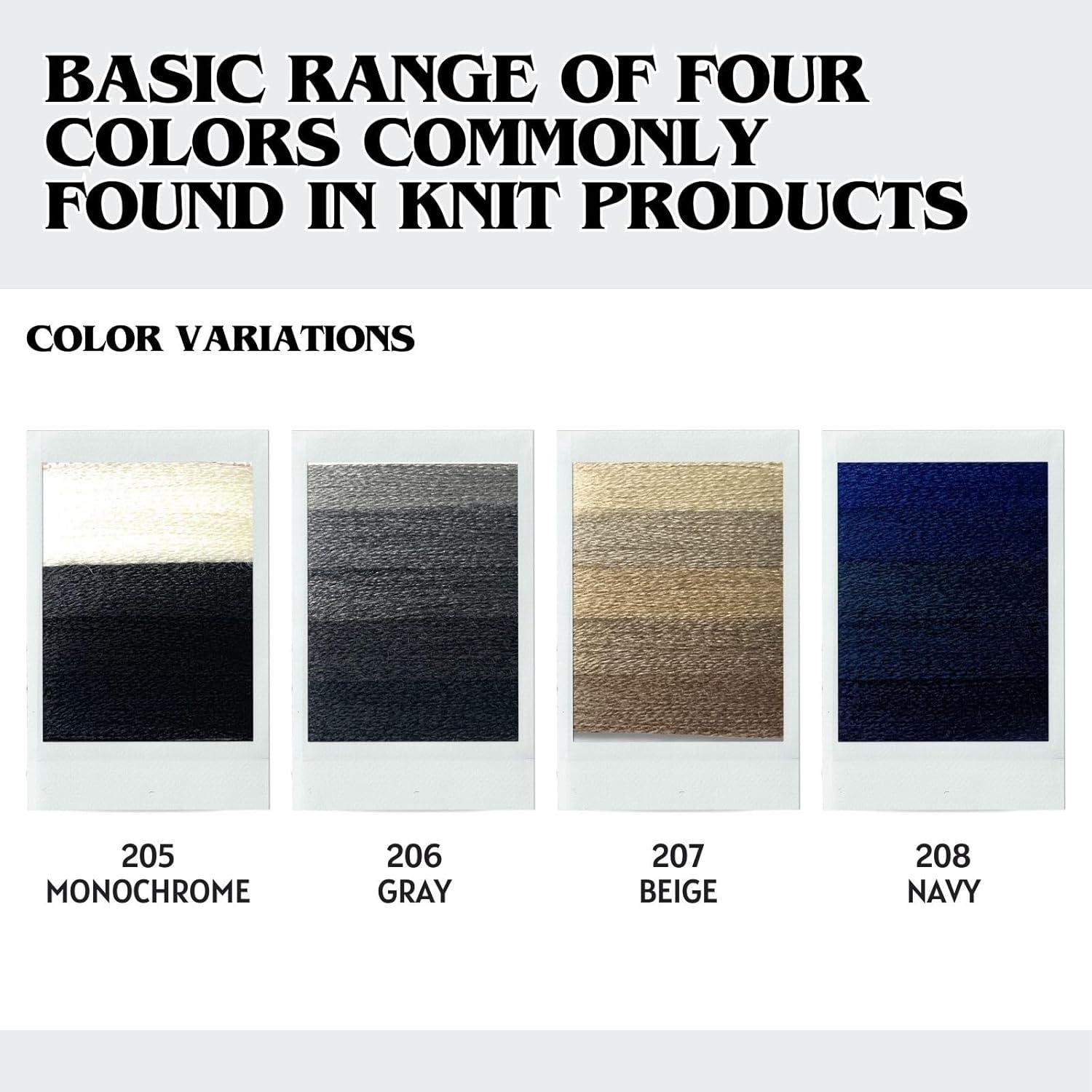 Conjunto de Hilo de Remiendo Clover 4 Colores Básicos 14m