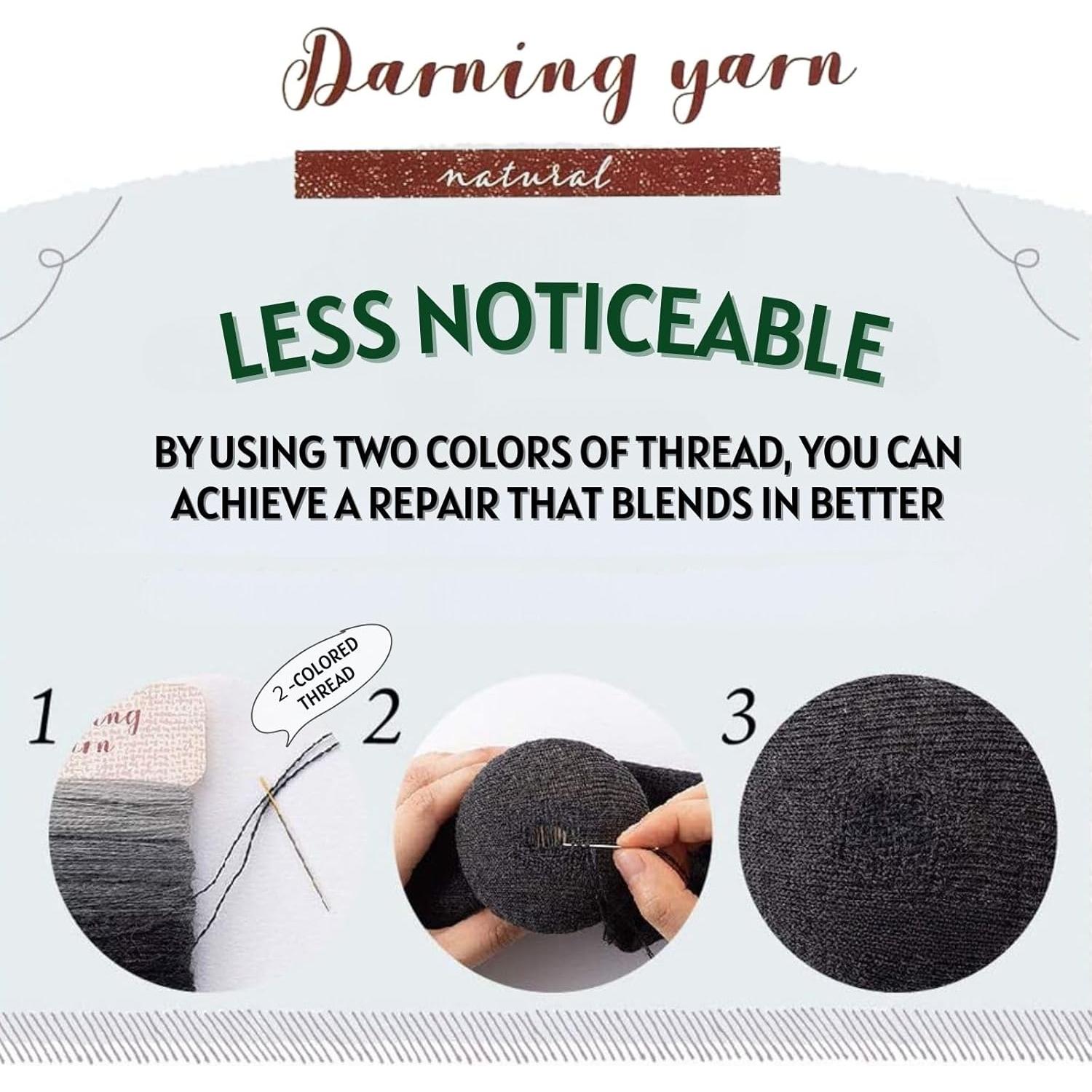 Conjunto de Hilo de Remiendo Clover 4 Colores Básicos 14m