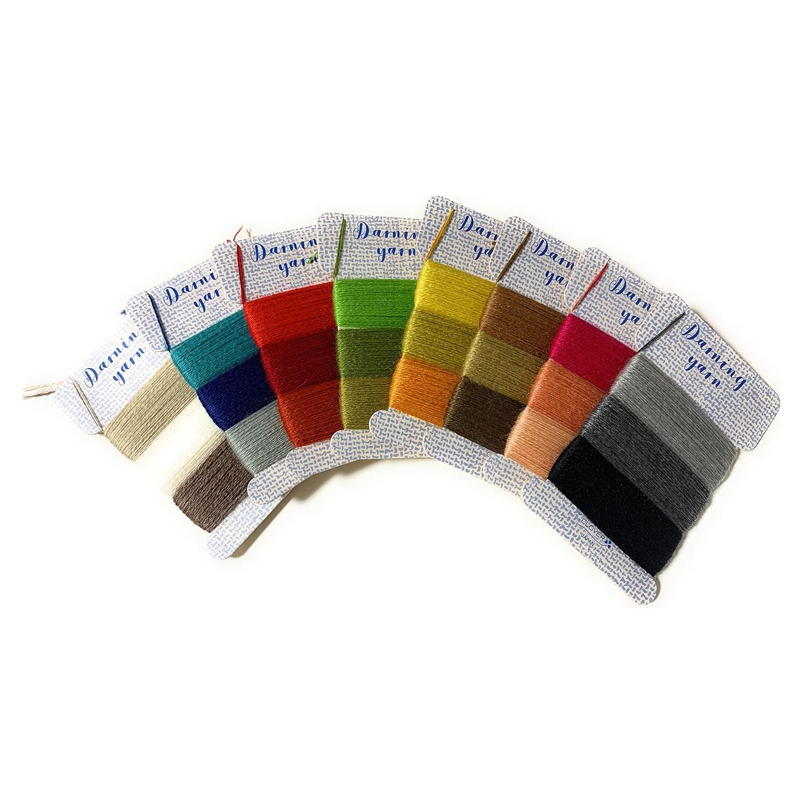 Set de Hilos de Zurcir Hilo de Zurcir 24 Colores 1600 cm