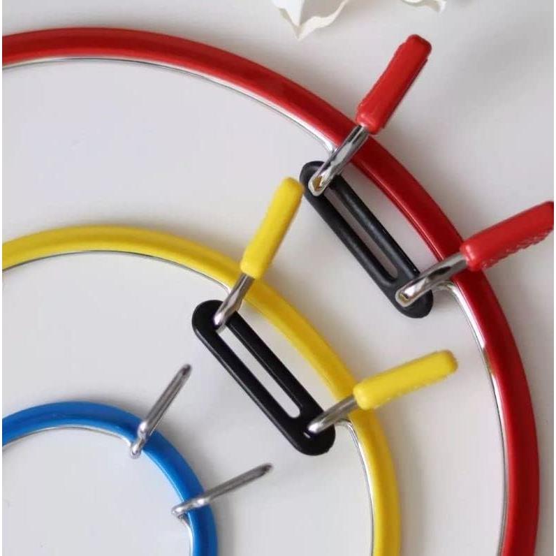 Aros de Bordado de Tensión de Metal NURGE - 3 Tamaños