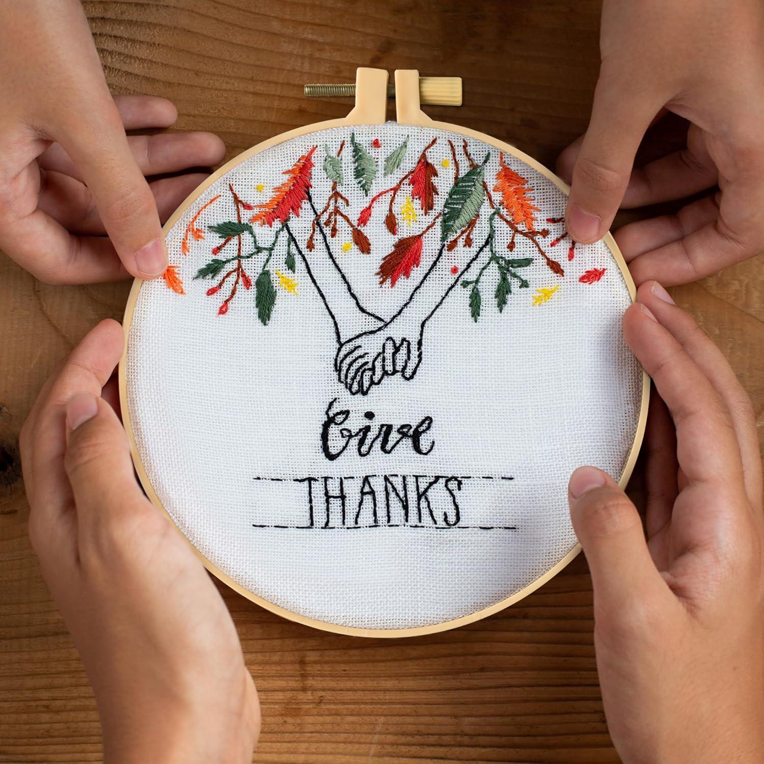 Aros de Bordado Caydo 12 Piezas 15 cm para Manualidades