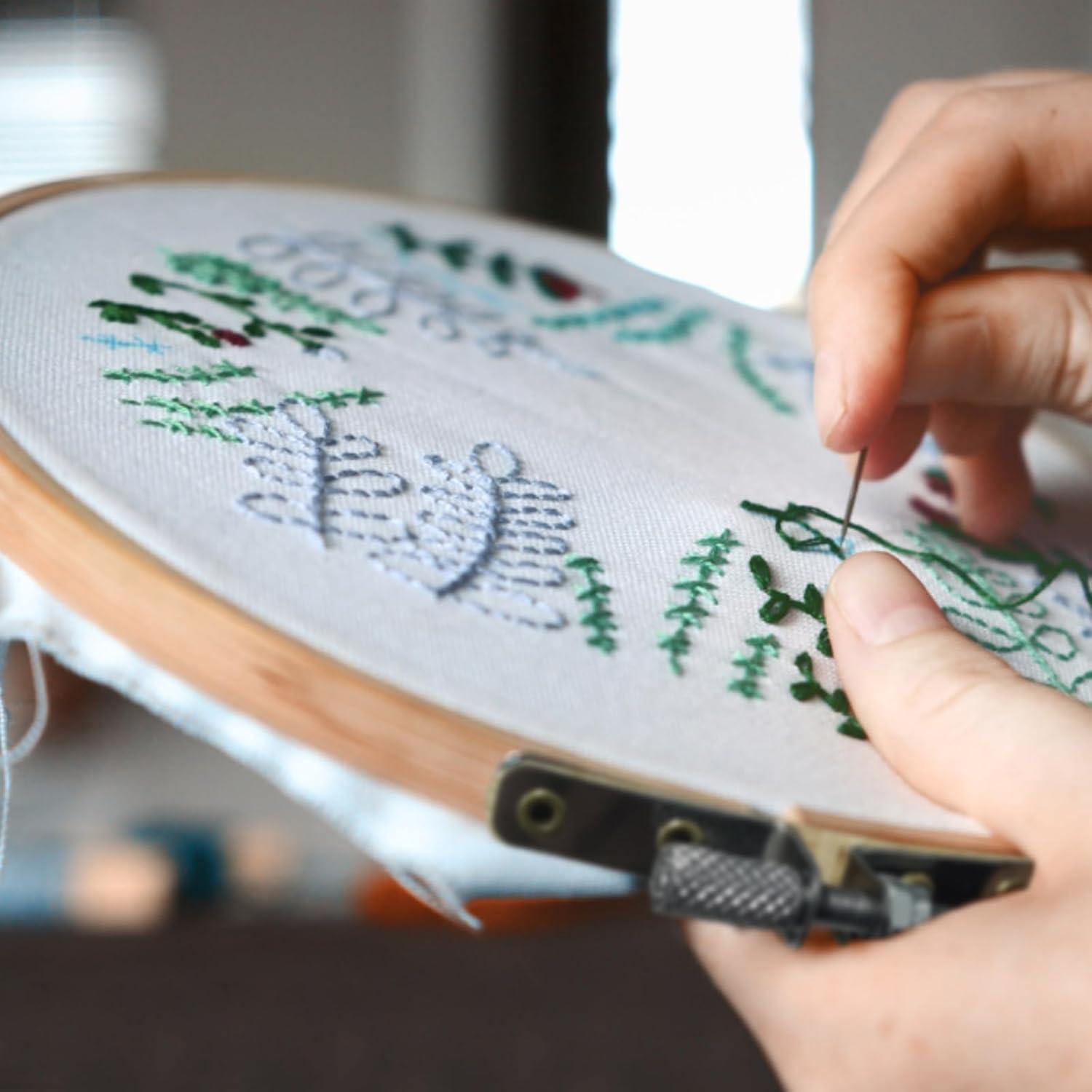 Set de 12 Aros de Bordado Redondos 20 cm GCVOPTON