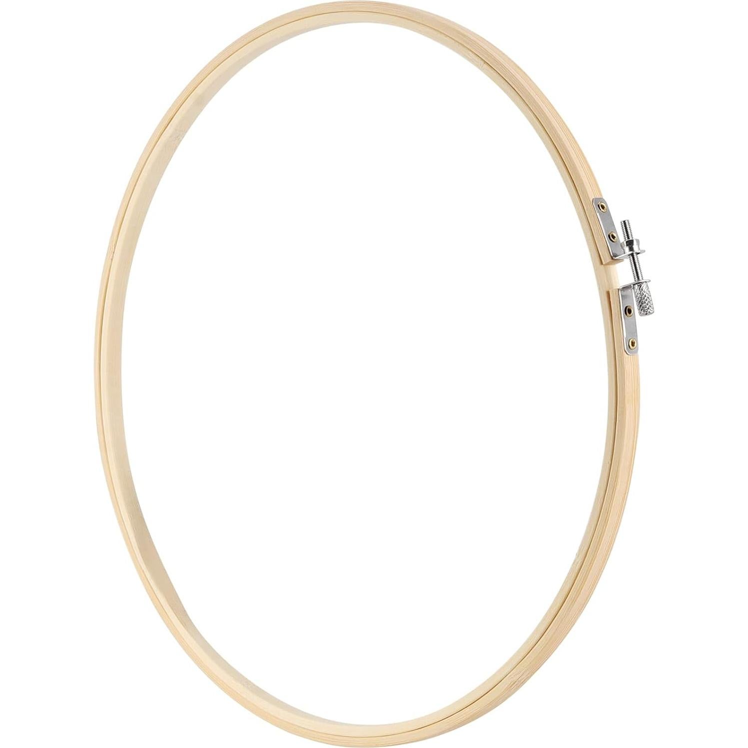 Aros de Bordado de Bambú SEHOI 14 Piezas 30.48 cm Ajustables