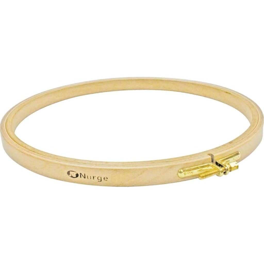 Aro de Bordado de Madera Nurge 220mm con Tornillo Ajustable