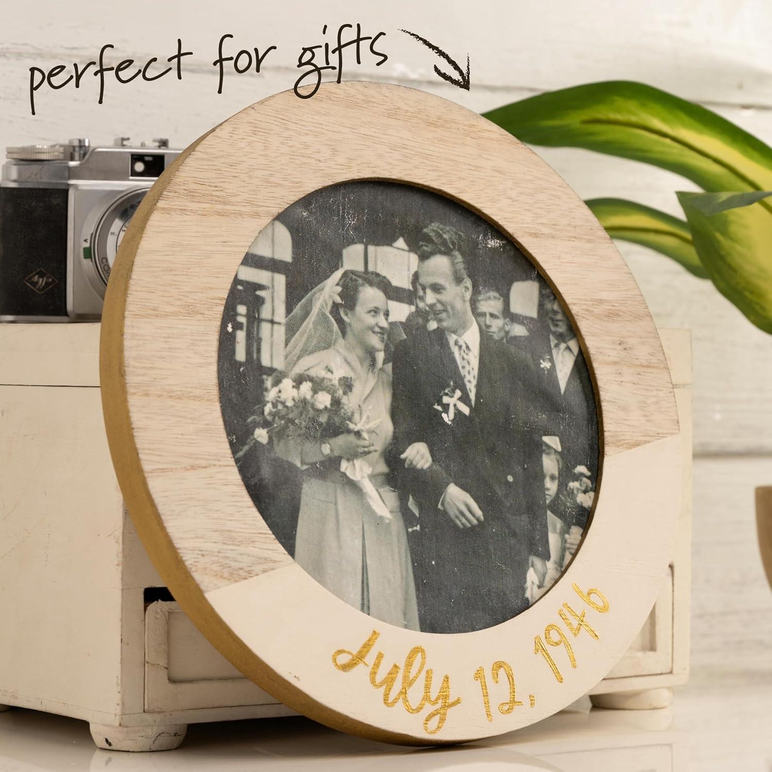 Marco de Madera Redondo Bucilla para Bordado 20.3 cm