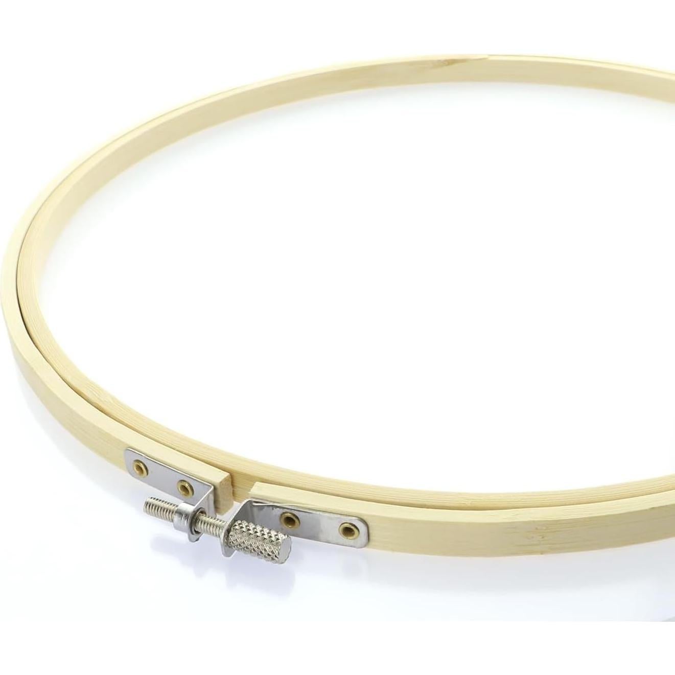 Aro de Bordado de Madera 10" Esenciales de Artes de Ocio