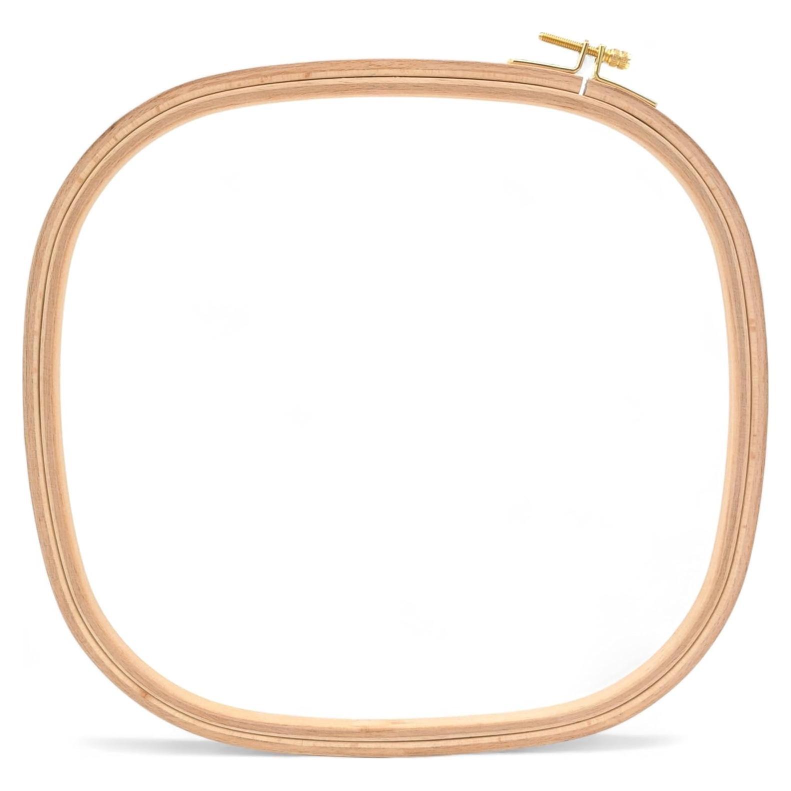 Aro de Bordado Cuadrado Maker Susan X-Large 31.5 cm Madera