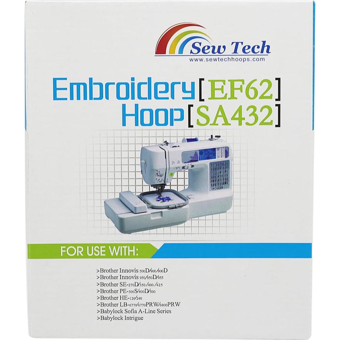 Aro de Bordado Sew Tech SA432 4x4" para Brother y Babylock