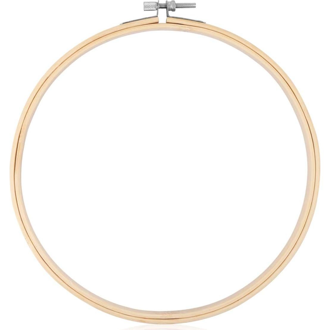 Paquete de 2 Aros de Bordado KISSBUTY 20cm de Bambú