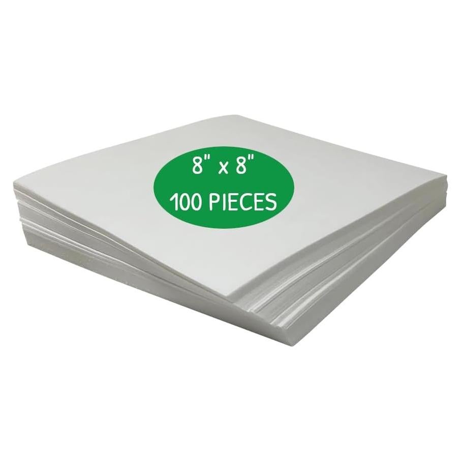 Estabilizador de Bordado Cut Away H.B.I. 20cm x 20cm 100 Piezas