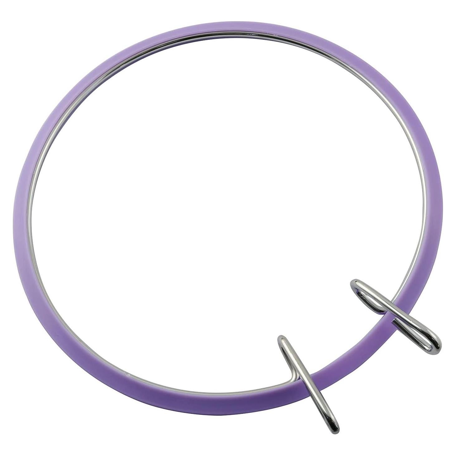 Aro de Bordado de Metal Batino 18.4 cm Púrpura