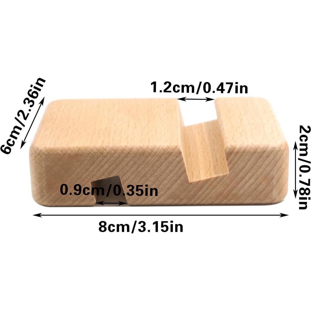 Soporte de Exhibición para Aros de Bordado Hiyoo - 4 PCS Madera