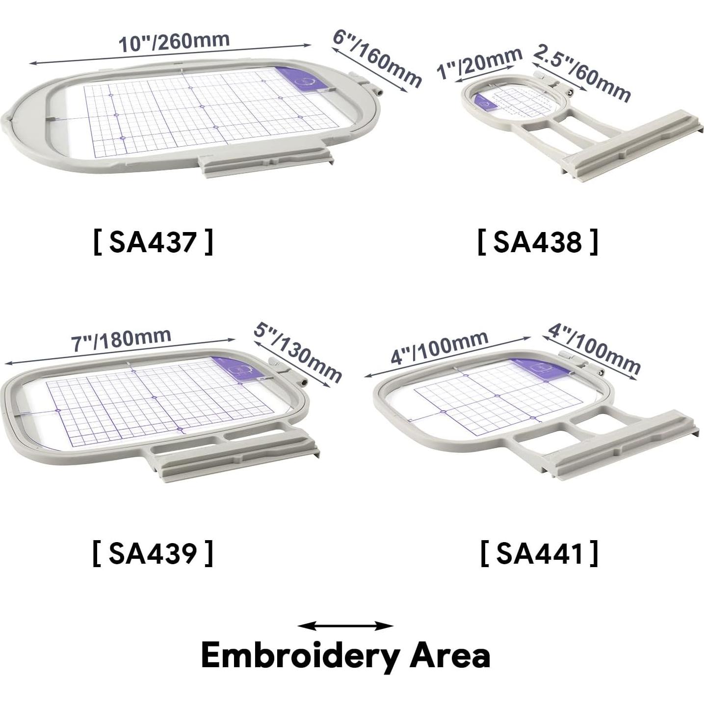 Aros de Bordado MagnaHoop 4en1-B para Brother y Babylock