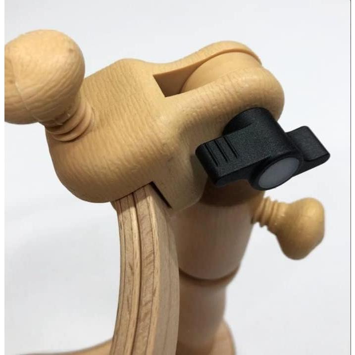 Soporte de Bordado Ajustable NURGE 190-1 Madera Natural