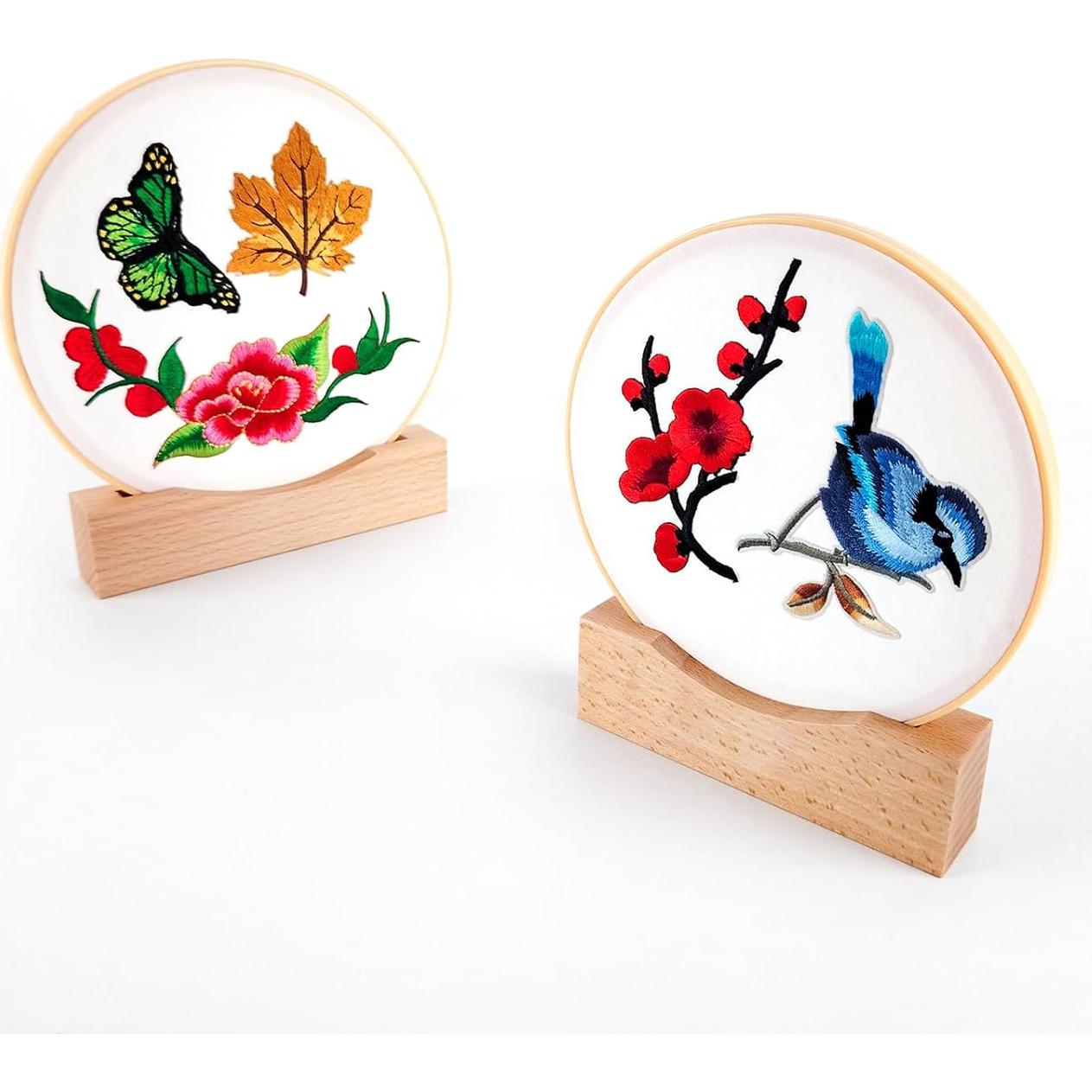 Base de Soporte para Aro de Bordado Fembemok 3 Pack 10.9 cm