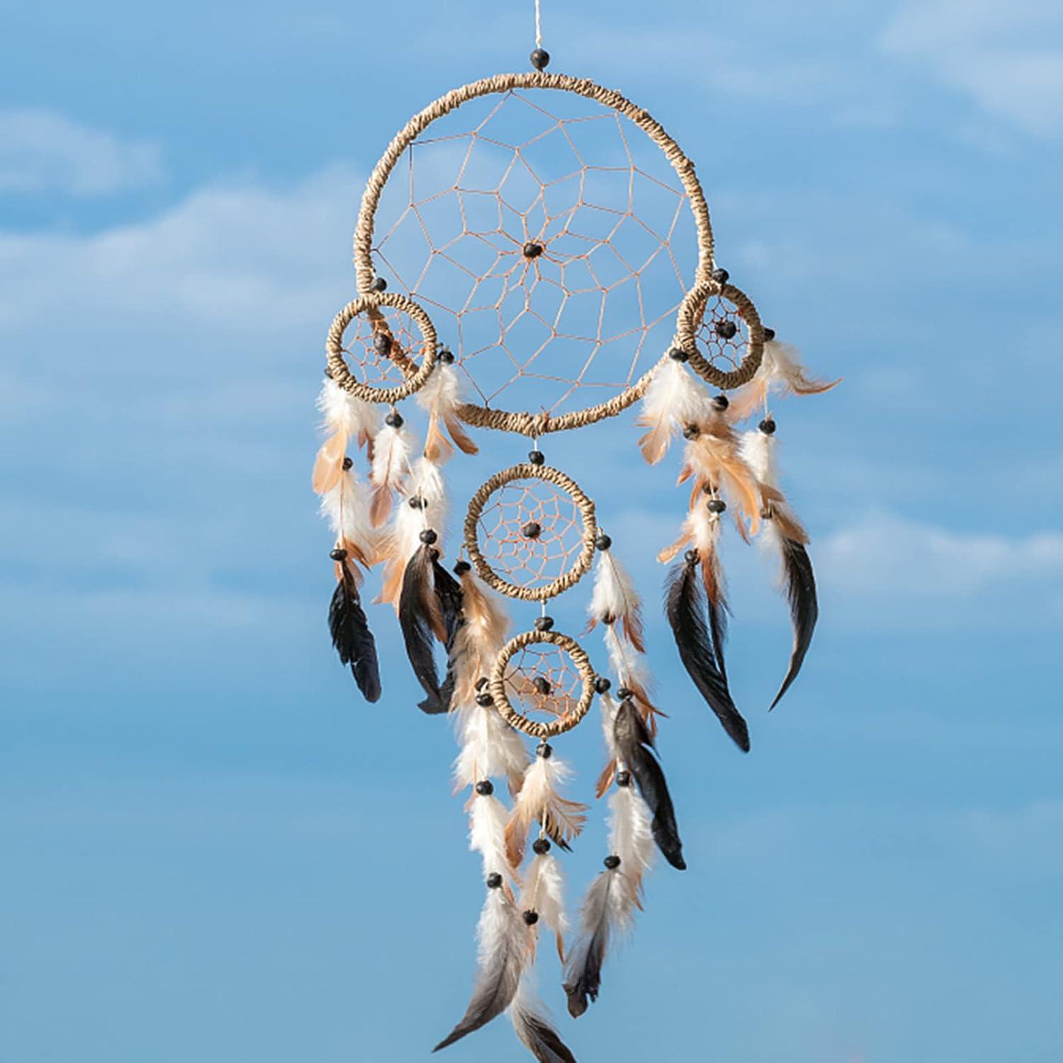 Anillos Atrapa Sueños BigOtters 10PCS Metal Dorado 5 Tamaños