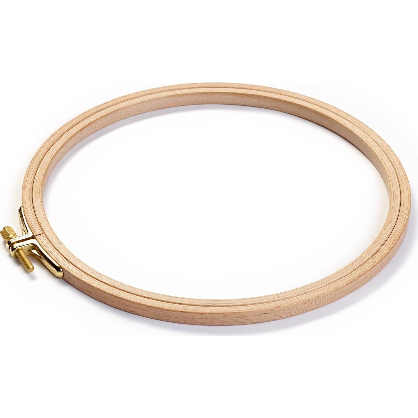 Marco de Bordado Prym 19cm Madera de Haya Ajustable