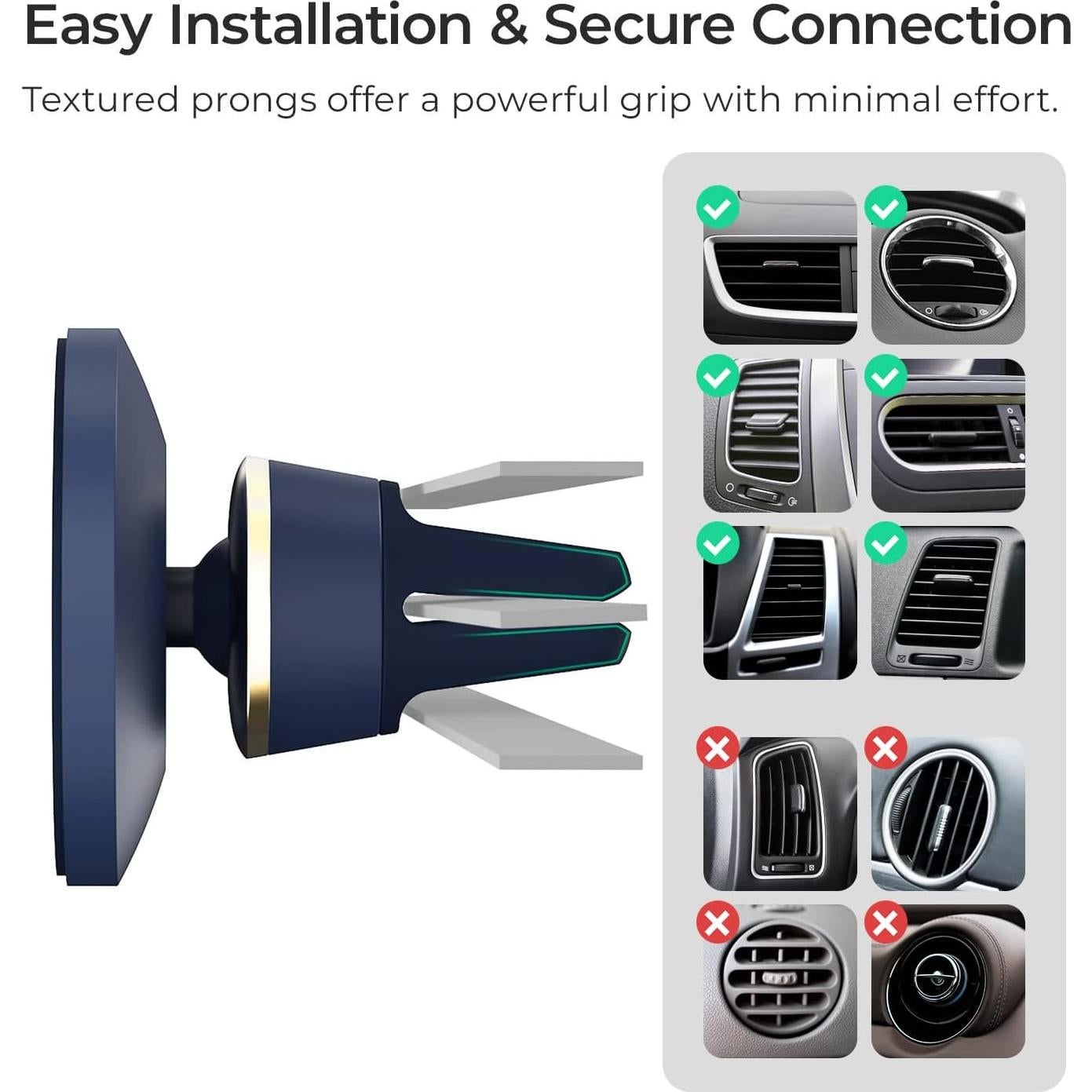Soporte Magnético para Teléfono iOttie Velox Azul