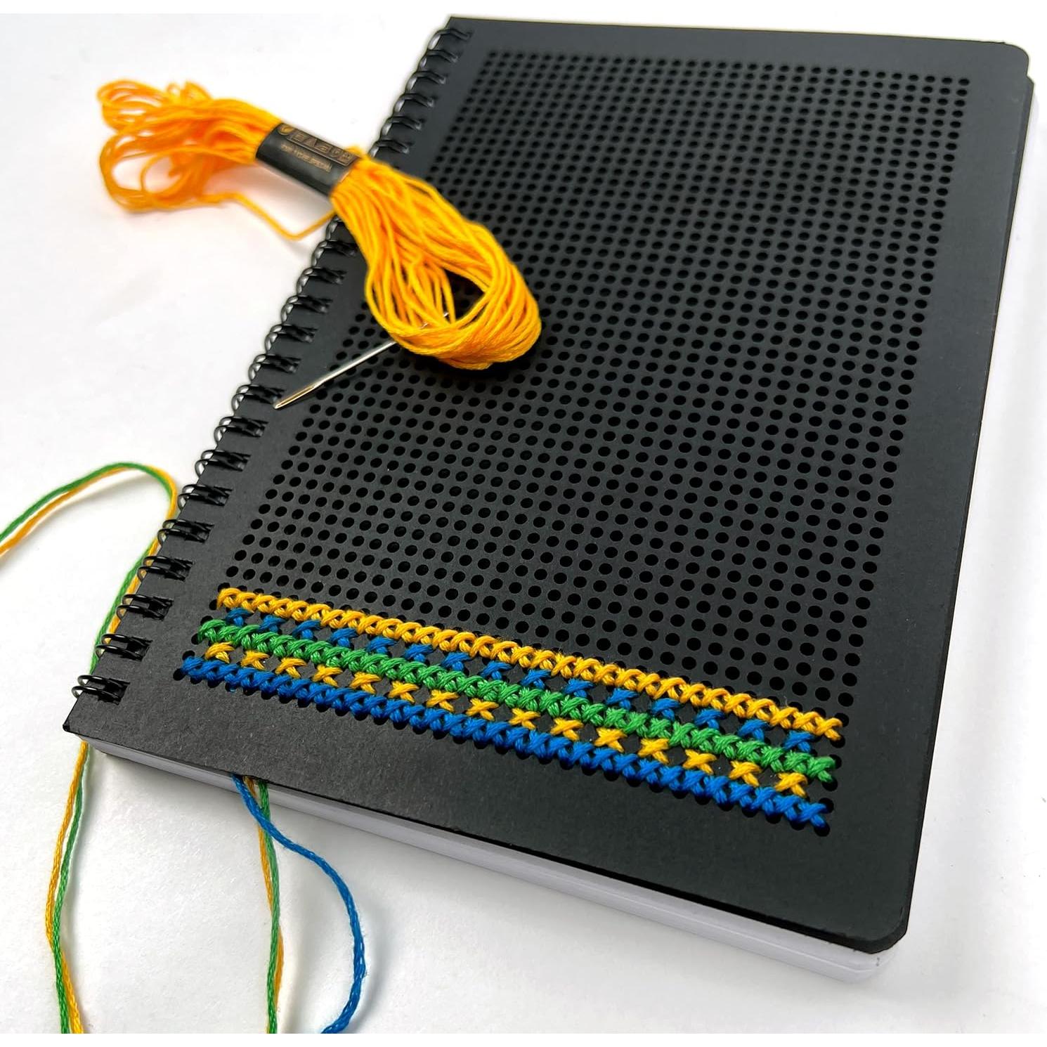 Kit de Diario de Bordado Cruzado DIY Genuine Fred 60 Páginas